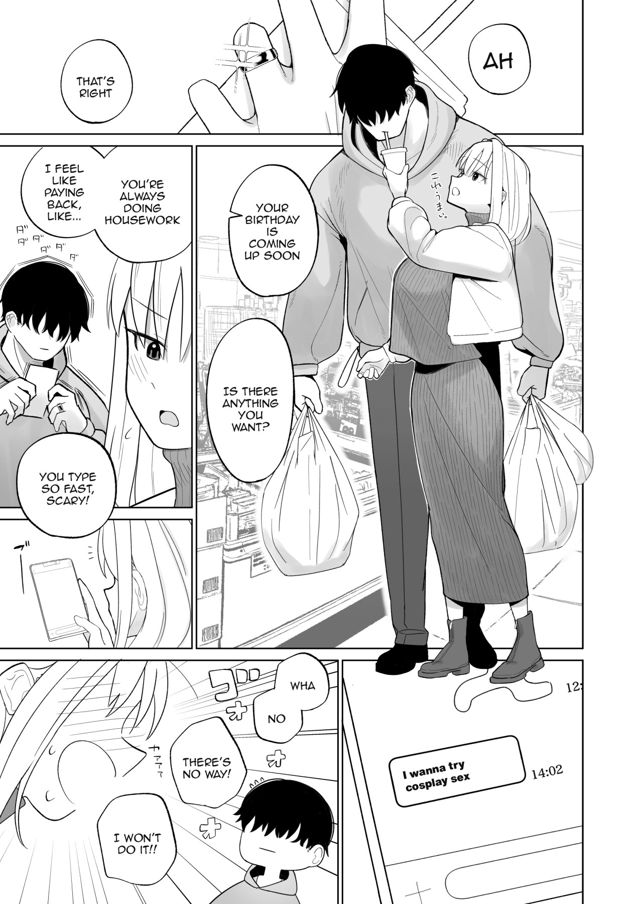 Hentai Manga Comic-The Tsundere Newlywed Wife Has Lovey-Dovey Cosplay Sex-Read-3